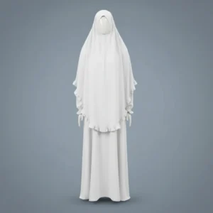 طقم العمرة الأبيض - كشكشة برادا