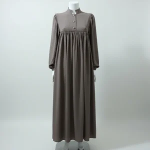 حجاب ياقة وأزرار قماش برادا